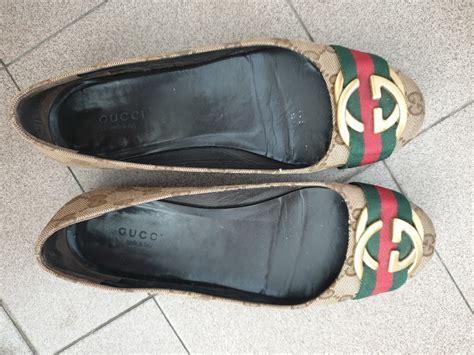 gucci flat shoes beige|Gucci flat shoes for ladies.